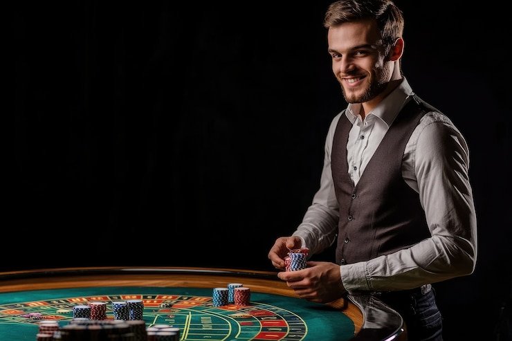 Tampilan dashboard utama topbet dengan pilihan permainan slot dan live casino