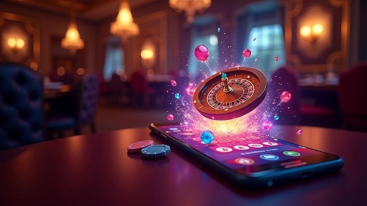 Antarmuka Cash Out topbet di layar slot